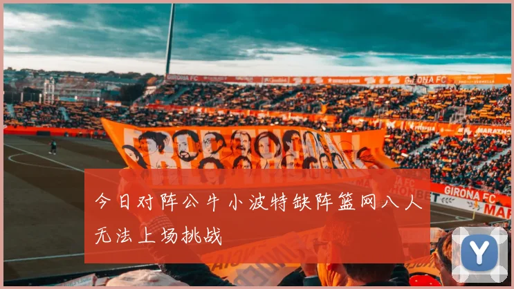今日对阵公牛小波特缺阵篮网八人无法上场挑战
